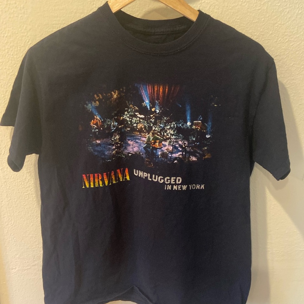 Nirvana unplugged T shirt